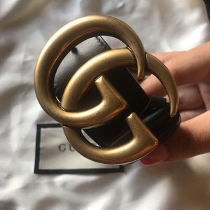 Gucci leather belt